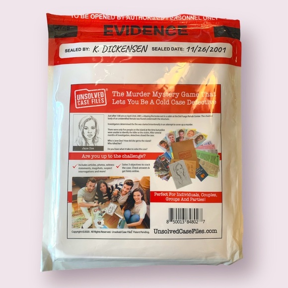 Unsolved Case Files - Jane Doe - Picture 2 of 2